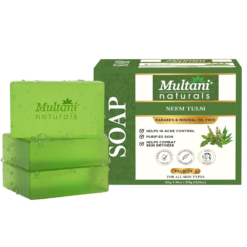Multani Naturals – Neem Tulsi Soap (3U X 125Gms)