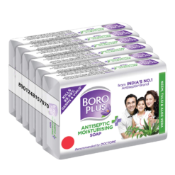 Boroplus – Antiseptic Moisturising Soap (6U X 125Gms)